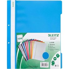 Asitan Leitz Telli Dosya Plastik Mavi 50'li L-4189
