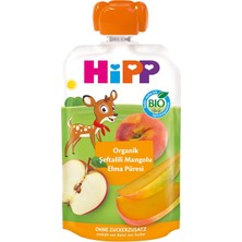 Asitan Hipp Organik Şeftalili Mangolu Elma Püresi 100 gr