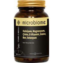 Asitan Kalsiyum, Magnezyum, Çinko, D Vitamini, Bakır, Bor, Selenyum 60 Tablet