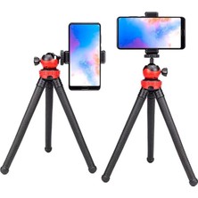 Asitan Esnek Youtuber Yayıncılar ve Sosya Medya Için Ideal 30CM Ahtapot 360 Derece Taşınabilir Ayakla