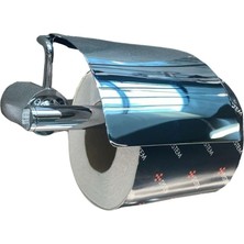 Asitan Tuvalet Kağıtlığı Krom 85X118X158 mm