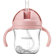 Asitan Mininor Tritan Akıllı Alıştırma Bardağı 220 ml - Rose, 57983242425N1