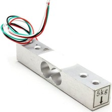 Asitan Sanec 5kg Ağırlık Ölçme Sensörü Loadcell HX711 Tartı Terazi Arduino