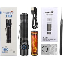 Trustfire T11R Taktikal Edc Fener 1800 Lümen