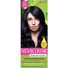 Asitan Beauty Amonyaksız Set Saç Boyası 1.1 Siyah