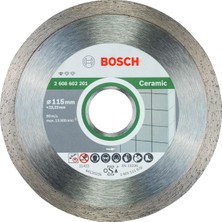 Asitan Bosch Professional Accessories Elmas Kesme ve Delme Aksesuarları, Disk, Gri, 115X22.23X1.6X7 Mm, 1