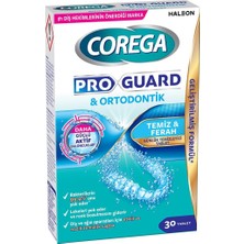 Asitan Corega Proguard & Retainer 30'lu Protez Temizleme Tableti