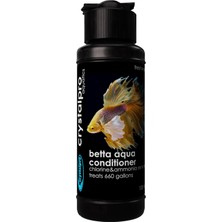 Asitan Crystalpro Betta Su Kremi 660 Galon - Konsantre Betta Balık Su Kremi, Klor ve Amonyakı Nötralize