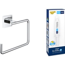 Asitan Grohe Start Cube Quickfix Halka Havluluk + Quickglue A1 Yapıştırıcı Seti