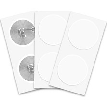 Asitan Timeskey Nfc 10 Zaman Anahtarı Etiketler Ntag 216 Çıkartma 888 Bytes Bellek, 1 Inç Çap Yuvarlak
