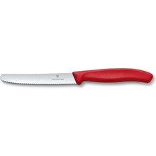 Asitan Victorinox Soyacak ve Sofra Bıçağı Seti, 2 Parça Kırmızı