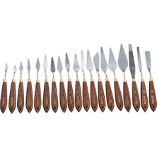 Asitan Bigpoint Metal Spatula No: 5 (Painting Knife)