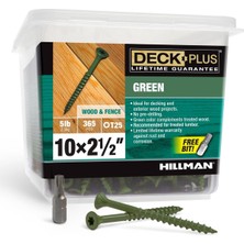 Asitan Ceramic Screws Green 10 x 2.5-In. 5-Lbs. -48402