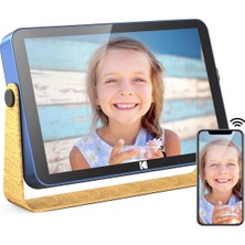 Asitan RWF108BLUE – Dijital Resim Çerçevesi, 25,4 cm (10 Inç) (25,4 Cm), Wi-Fi, Dokunmatik Ekran, 1280