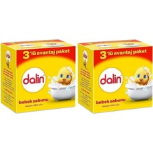 Asitan Dalin Bebek Sabunu 100GR 6 Lı Set Hassas Ciltler Için Kutu (2pk*3)