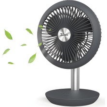 Asitan Masa Vantilatörü Çok Sessiz / Kablosuz / 4000 Mah Pil / Vantilatör / 90° Eğilebilir / Çalış