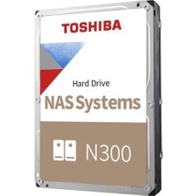 Hsc Bilişim Toshiba N300, MN11ACA18TS, 3.5&amp;quot;, 18TB, 1024MB 7200 Rpm, Sata3, 7/24 Nas, Server, HDD (Türk