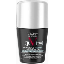 Asitan Homme Invisible Resist Iz ve Terleme Karşıtı Erkek Roll-On Deodorant 50 ml