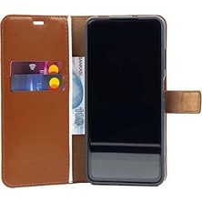 Asitan Tecno Camon 18P Kılıf Deri Cüzdanlı Standlı Kılıf