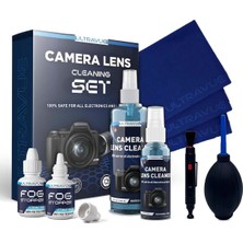 Asitan Ultimate Kamera Lens Temizleme Kiti - Kamera Lens Temizleyici, Lens Kalemi, Sis Durdurucu ve Mikrofi