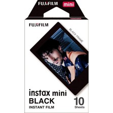 Asitan Fujifilm Instax Mini Black Edition 10'lu Film