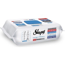 Asitan Sleepy Easy Clean Premium Çamaşır Suyu Katkılı Yüzey Temizlik Havlusu Mendili 100 Yaprak