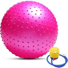 Asitan Tırtıklı Pilates ve Rehabilitasyon Topu Pembe