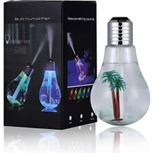 Asitan Mobee Hava Nemlendirici Ampul Görünümlü Hazneli Buhar Makinesi 400 ml