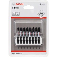 Asitan Professional Accessories 8 Parçalı Tornavida Ucu Seti (Impact Control, Pz/ph Uçlar - Uzunluk: 50