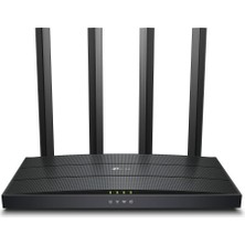 Asitan Archer AX12, AX1500 Wi-Fi 6 Gigabit Portlu Kablosuz Router, Fiber Destekli, 4 Gigabit Lan Portları,