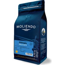 Asitan Ethiopia Yirgacheffe Yöresel Kahve (Çekirdek) 250 G