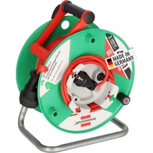 Asitan G Bretec IP44 Bahçe Kablo Makarası Çim Biçme Makinesi Için Kablo Makarası 38 2 M Kablo Kırmı