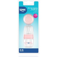 Asitan Wee Baby Mini Cam Alıştırma Bardağı Seti 30 ml - Pembe