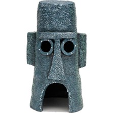 Asitan Penn-Plax Akvaryum Dekorasyonu SBR46, Resmi Lisanslı Ürün, Nickelodeon Sünger Bob – Squidward'