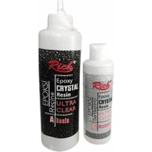 Asitan Rich Kristal Reçine Epoksi Set 750 cc Şeffaf 1670