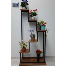 Asitan Merdiven Çiçeklik, Saksılık, Balkon Bahçe Dekor