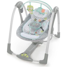 Asitan Swing 'n Go Taşınabilir Salıncak - Sarılmalar ve Hoots, 5 Salıncak Hızı, 8 Yatıştırıcı M