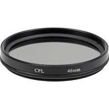 Asitan 46MM Cpl Polarize Filtre – Dairesel (Circular) Polarizasyon | Yansıma Azaltıcı | Metal Çerçev