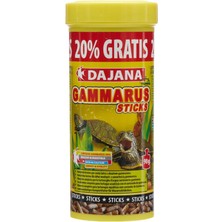Asitan Dajana Gammarus Sticks Kaplumbağa Yemi, Sebzeli, 250 ml + 50 ml Promo 108 gr
