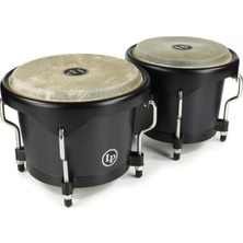 Asitan Latin Percussion Discovery Serisi 6-1/4 "ve 7 1/4" Bongo Serbest Taşıma Çantası Davul, Oniks, (L