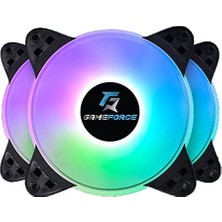 Asitan Mıdlıght 3X120MM Sese Duyarlı A-Rgb Kasa Fanı