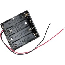 Asitan 4'lü Aaa Küçük Kalem Pil Için Pil Yuvası