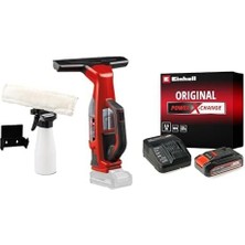 Asitan Einhell Brıllıanto - Solo, Akülü Cam Temizleme Makinesi ve Einhell 18V 2,5 Ah Pxc Starter Kit (Ba�