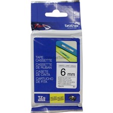 Asitan Brother Orijinal P-Touch Yazı Bandı TZE-211 6 Mm, Beyaz Üzerine Siyah (Brother P-Touch PT-H100LB/