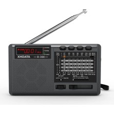 Asitan Xhdata D368 Taşınabilir Transistör Radyo Küçük Fm/ammw/sw Mini Radyo Bluetooth USB Tf Pil Rady