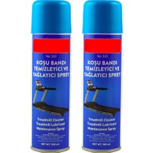 Asitan Işkur Makina Koşu Bandı Bakım Silikon Yağı 2 Adet 500 ml Yağlayıcı Sprey