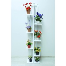 Asitan Adımshops Metal Gövdeli 7 Bölmeli Dikey Çiçeklik