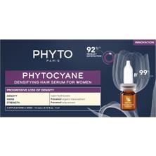 Asitan Phyto Phytocyane Kadın Tipi Kronik Saç Dökülmesine Karşı Bakım Serumu, 12 x 5ml