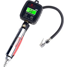 Asitan Tools Basınç Göstergeli Dijital Lastik Pompası, 203 Psı Hava Aynası ve Kompresör Aksesuarları