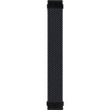 Asitan Amazfit Gtr 2 Sport 47MM Kordon, (Medium Size, 155MM) Braided Solo Loop Band (Amazfit Gtr 2 Sport Il